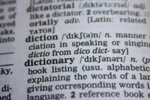 dictionary